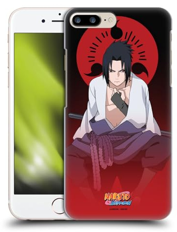 Head Case Designs Offizielle Naruto Shippuden Sasuke Uchiha Darsteller Kunst Harte Rueckseiten Handyhülle kompatibel mit Apple iPhone 7 Plus/iPhone 8 Plus