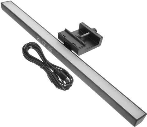 KICHOUSE Barra de Luz para Monitor de Computadora Protección Tecnología de Regulación de Brillo Táctil Sin para Oficina y Hogar