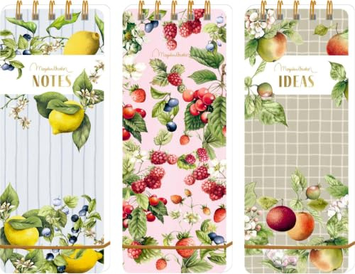 Notizblock mit Ringbindung: Cottage Garden - Marjolein Bastin: 80 Seiten mit Punkteraster im handlichen Format; mit Ringbindung und Gummiband
