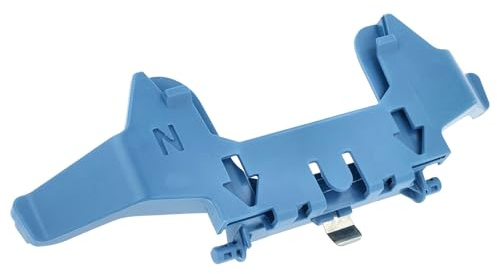 vhbw Beutelhalter kompatibel mit Miele S8310 | S8320, S8330, S8340, S8360 Staubsauger - Aufnahme für Staubbeutel, Blau