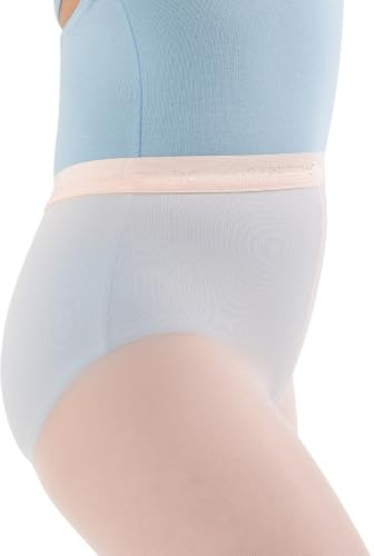 Capezio girls Hold & Stretch® Footed Tight - Girls Tight, Ballet Pink, Small-Medium US