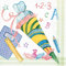 20 Servietten Einschulung Deko mit Schultüte zur Einschulung Junge und Mädchen. Servietten Schulanfang mit Schultüte, ABC + 1+2=3 für Schulkind zur Schuleinführung Tischdeko dezent 33x33cm