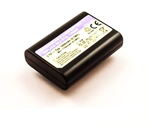 Akkuversum Akku kompatibel mit Leica M9, Camcorder/Digitalkamera Li-Ion Batterie