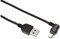 System-S USB 2.0 Kabel für USB-A auf USB Mini-B 5-Pin 30 cm Winkelstecker 90 Grad