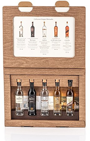 Marzadro Grappa Kollektion Geschenkbox