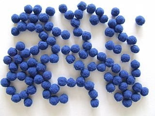 Impex Pom Poms 7mm - Royal Blue, pk of approx 100