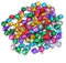 Mixed color 100Pcs Christmas Jewelry Mini Iron Beads Jingle Bell Pendant Charms Decor Xmas