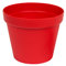 Patio Blumentopf Pflanzkübel rund Topf Übertopf Kunststoff D-45 cm rot