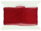 Truly Madly Deeply Red 60mm Wide x 2 Metres Long Wired Organza Ribbon. Great for Birthday Decoration, Gift wrap, Christmas Ribbon, Wreath Making Supplies, DIY Crafting