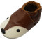 YIHAKIDS Weiche Krabbelschuhe Babyschuhe Lauflernschuhe Lederschuhe Hausschuhe Mehrfarben (Size S,Braun,0-6 Monate,19/20 EU)