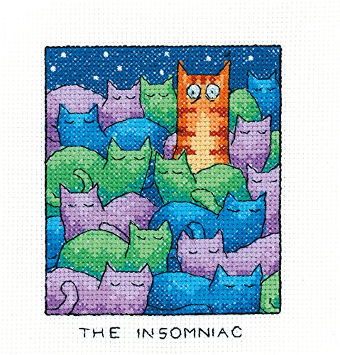 Heritage Crafts Simply Heritage Cross Stitch Kit - The Insomniac