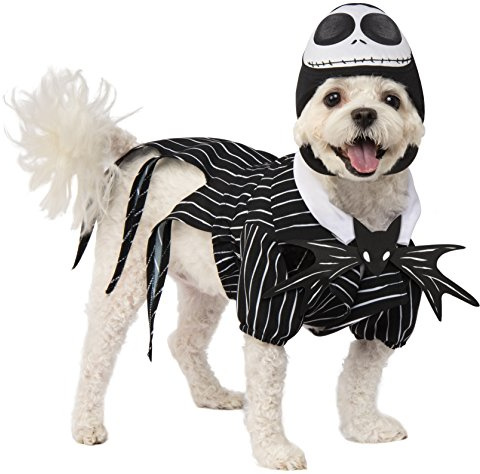 Rubie's Disney: Nightmare Before Christmas Pet Costume, Jack Skellington, Small (200184_S)