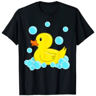 Süße gelbe Ente | Duckie Badespielzeug | Gummiente T-Shirt