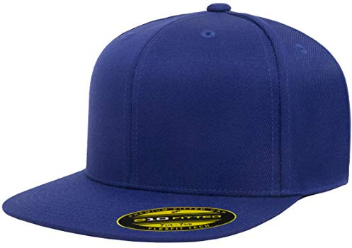 Flexfit Herren Hut 210 Fitted Flat Bill Cap Hat
