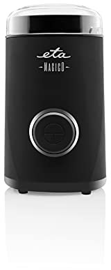 Kaffeemühle Elektrisch Magico mit Mahlkammer - 150W, 50g Kaffeebohnen, bis-zu 29 000 UpM, Schwarz