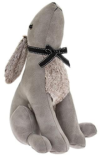 The Leonardo Collection LP47125 Hare Design Doorstop | Grey Door Stop