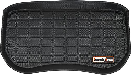 Upgrade4cars Vordere Kofferraummatte kompatibel für Tesla Model 3 | Frunk Matte 75 x 40 cm | Kofferraumwanne Wasserdicht & rutschfest | Autozubehör Innenraum
