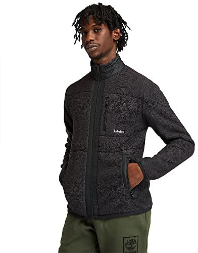 Timberland - Giacca Uomo in Pile con Dettagli a Contrasto - Taglia S