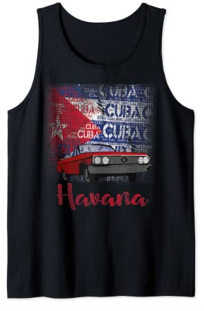 Kubanische Flagge Havanna Tank Top
