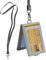 MYSUNBAR Ausweishalter Namensschild Halter, Id Card Badge Mit Schlüsselband,PU Leder Ausweishülle, Vertikal Kartenhalter Strapazierfähige Kartenhülle für Geschäft Schule Schlüsselkarten