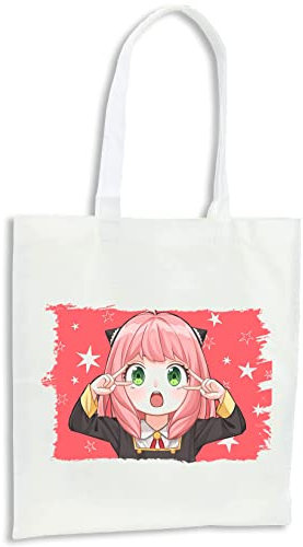 MERCHANDMANIA PACK 2 BOLSAS spy x family niña anya kawaii cute mona cocina compra kitchen.