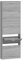 vidaXL Schuhschrank Schuhablage Schuhregal Schuhständer Schuhaufbewahrung Schuhkipper Schuhkommode Grau Sonoma 59x17x169cm Holzwerkstoff
