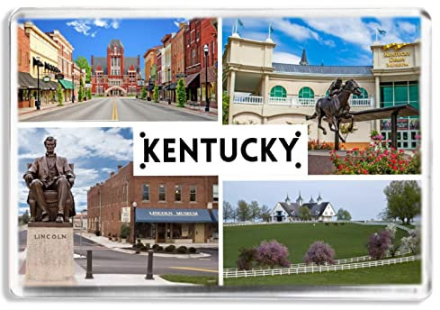 Kentucky - US State - Souvenir Tourist - Fridge Magnet - Novelty Keepsake Gift