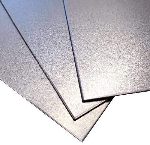 Stahl DC01, Stärke 1,5mm, Zuschnitt 500mm x 30mm | 104 weitere Zuschnittsgrößen und 7 verschiedene Materialstärken auswählbar | Stahlblech Platte Stahlplatte Feinblech