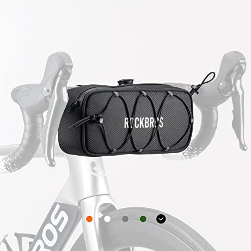 ROCKBROS Road-to-Sky Lenkertasche Fahrrad Tasche Selbstentworfene Fahrradtasche Wasserabweisende Reflekrierende Fronttasche für MTB, Rennrad, City-Rad