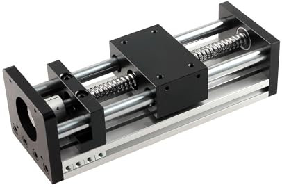 CNCMANS 300mm Effektiver Verfahrlänge Doppelter optischer Achsenführungs-Kugelumlaufspindel SFU1204 300mm, Linearaktuator Linearführungen Lineartisch-Aktuator für DIY-CNC-Fräserteile und 3D-Drucker