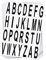ATB-Foger 10 Blatt Vinyl-Alphabet-Aufkleber, selbstklebend, abnehmbar, selbstklebend, wasserdicht, langlebig, für Briefkasten, Schilder, Zuhause, Adressnummer (7,6 cm)