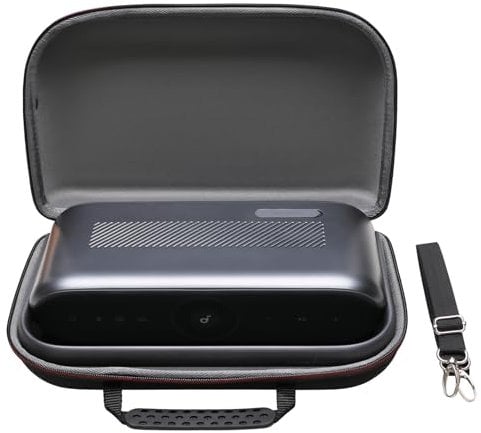 LTGEM Hard Case for Soundcore Motion X600 Portable Bluetooth Speaker - Travel Protective Carrying Storage Case Bag with Adjustable Shoulder Strap