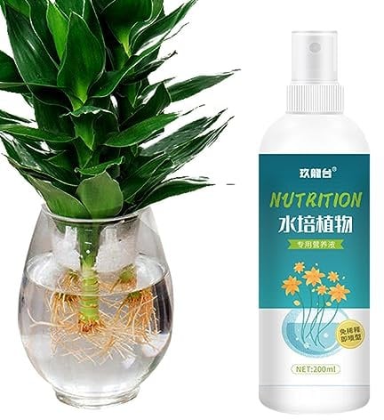 ulapithi Fertilizzante per Piante Liquido idroponico | Fertilizzante Liquido per Fiori da Vaso Senza diluizione da 200 ml - Fertilizzante Liquido per Fiori Senza diluizione per Fiori da invasatura