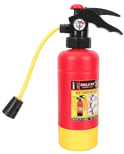 TOYANDONA Estintore Giocattolo Che Spruzza Acqua Estintore Ad Acqua da 11 Pollici Spara Ad Acqua per Bambini Giocattoli Che Spruzza Acqua Vigili del Oggetti di Scena Cosplay