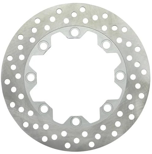 NPUQNLAH Motorrad Polierte Bremsrotoren Motorrad-Bremsscheibe Hinten Für Kawasaki KMX125 1986–2003 KL250 Stockman Super Sherpa 1997–2019 KLX250 1998–2007 Brems Satz Ersatz Zubehör