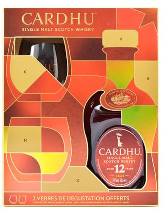 Cardhu 12 Years Old - Estuche 2 Vasos
