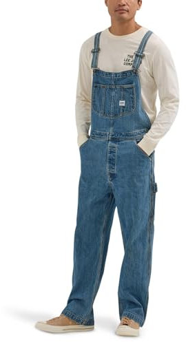 Lee Herren Workwear Bib Overall Latzoverall, Mittlere Wäsche, L