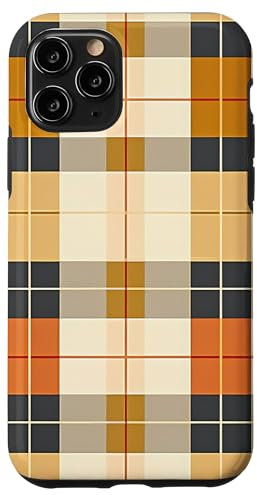Kollektion mit karierten minimalistischen Mustern Hülle für iPhone 11 Pro