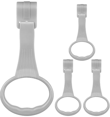 SUPVOX 4 Piezas Anillos de Parque Infantil para Bebé - Aros Colgantes para, Ejercicio de Brazos, Fáciles de Instalar/Desmontar, Ideal para Juegos en Interiores y Exteriores