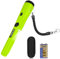 Flintronic Metalldetektor Klein, Tragbar Metallsuchgerät IP66 Wasserdichter, Pinpointer Metalldetektor mit Holster, LED Indicator und 9V Batterie, für Goldsuche, Schmuck, Silber(Grün)