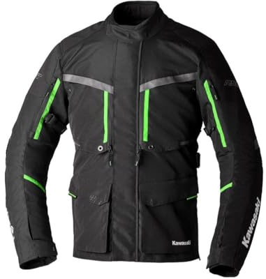 Kawasaki TRIER 2 Textiljacke Herren Motorradjacke Gr.XL schwarz