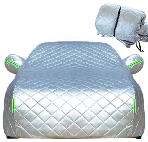 Hagelschutzplane Auto für 𝖢𝗂𝗍𝗋𝗈𝖾𝗇 C1 Autoabdeckung Outdoor Abdeckung Winter Outdoor Vollgarage Autoplanen Ganzjähriger Schutz gegen Hagel,Schnee und UV-Strahlen