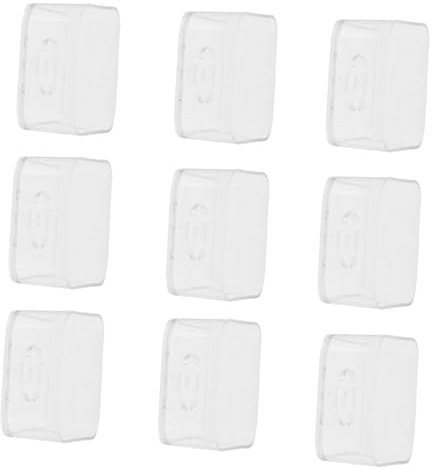 Operitacx 10 Piezas Portavelas de Plástico Transparente para Velas Tealight Recipientes para Hacer Velas DIY Accesorios para Decoración de Eventos y Hogar