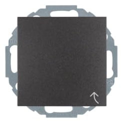 Hager Berker Schuko-Steckd.Anth/matt 47441606 mit Klappdeckel B.1;B.3;B.7 Steckdose 4011334224365
