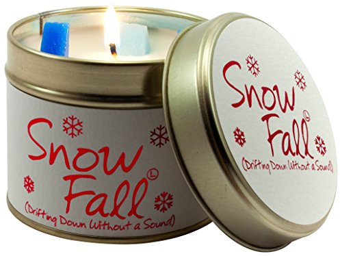 Lily-Flame Snowfall Tin, Pink
