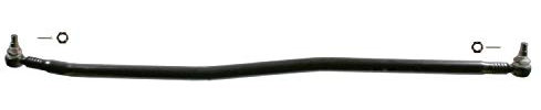 febi bilstein 24848 Lenkstange mit Kronenmuttern und Splinten, vom Lenkgetriebe zum 1. Lenkzwischenhebel , 1 Stück