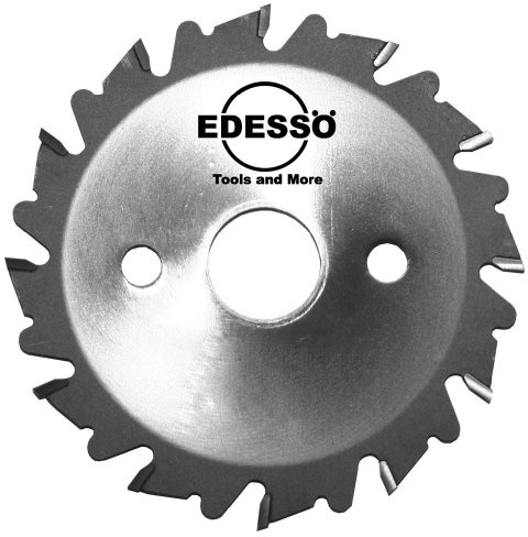 Edessö 32510222 HM-Kreissägeblatt Präzision-Lamello HW, Z=12 W, 102 x 3,97/2,8 x 22 mm, Silber