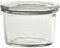 Weck Einkochgläser mit Glasdeckel - Füllmenge: 200 ml - praktische Sturzform - Deckel Ø: 80 mm - 12 Stück