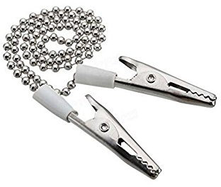 4 verstellbare Metall Riemen Serviette Clip Umhängeband Baby Ältere Erwachsene Handtuch Schürze Lätzchen Clip und Dental Ball Kette Clips