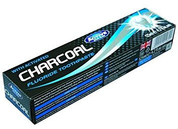 Three Packs of Active Oral Care with Activated Charcoal Fluoride Toothpaste 125ml